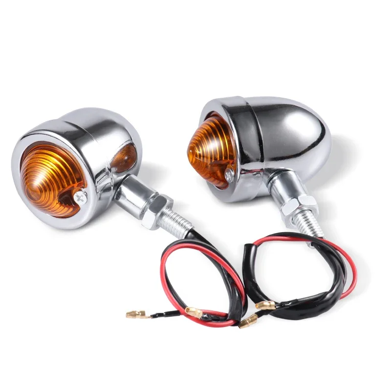 12v Bullet Motorcycle Turn Signal Light Indicator Lamp Dirt bike For Harley Honda Yamaha Suzuki Kawasaki Touring image 3