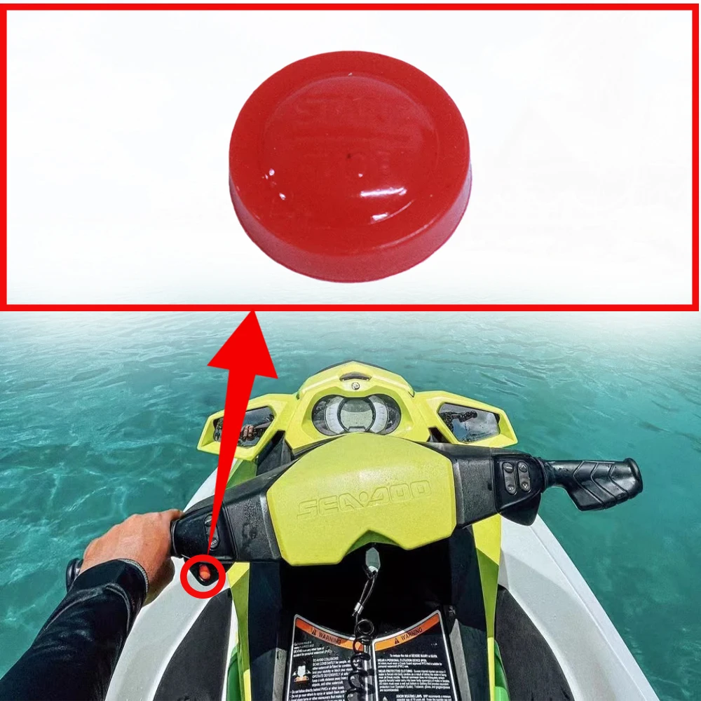 Perilla de interruptor de dirección de goma OEM 277001887 27700188 para Sea-Doo Spark GTI GTR GTS GTX RXP RXT 90/130/155/215/260/300 piezas de Jetski
