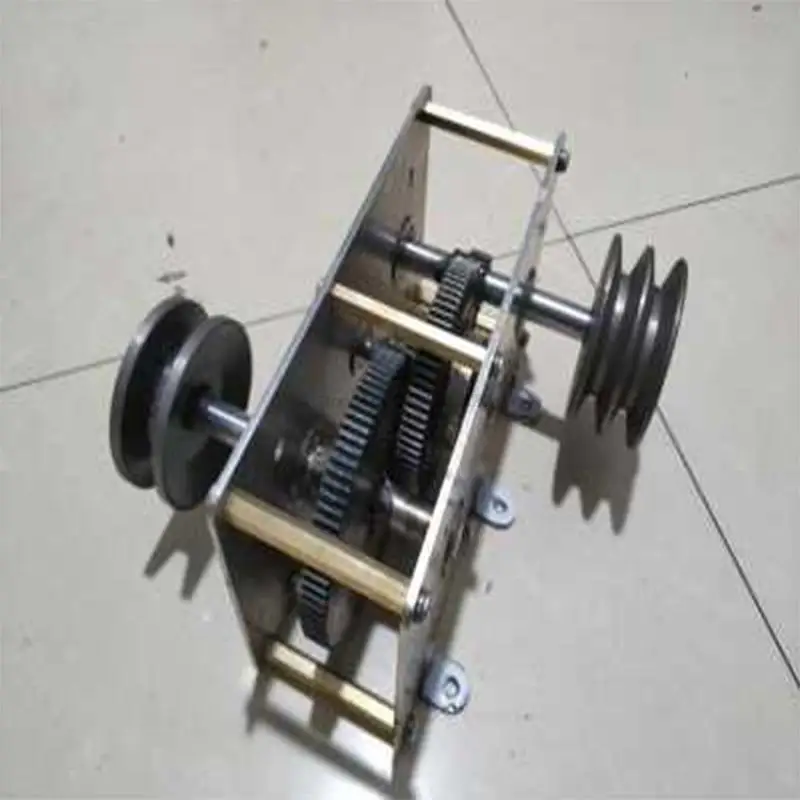 

Cranked Generator Wind Up Gearbox Diy Hydraulic Drive Pulley Speed Increase Ratio Transmission Gearbox can be Customized 1 : 22