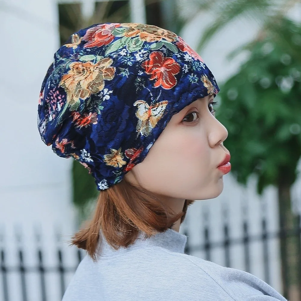 Turban Hat Floral P… - image