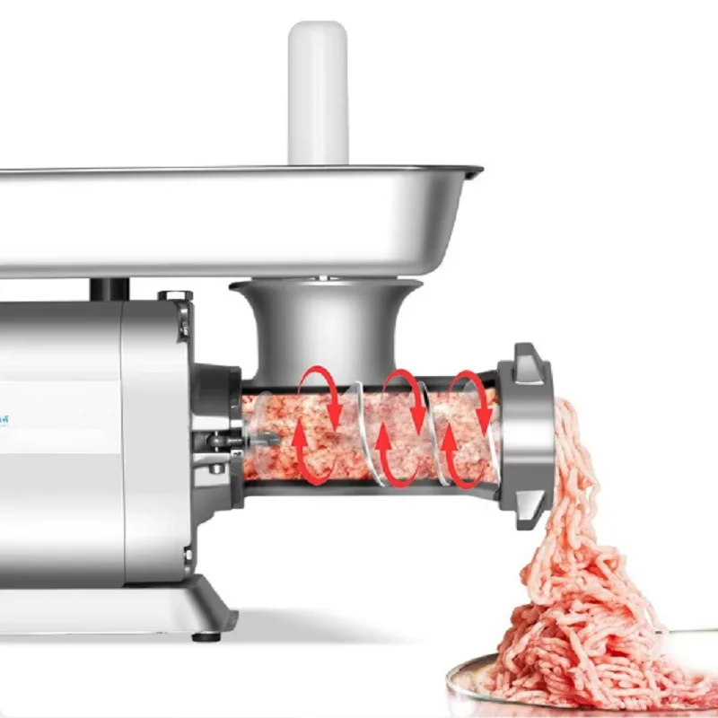 رائجة البيع المهنية الصغيرة لحوم البقر مفرمة اللحم المفرمة آلة متعددة الوظائف آلات معالجة باتي محرك أساسي الأساسية #6