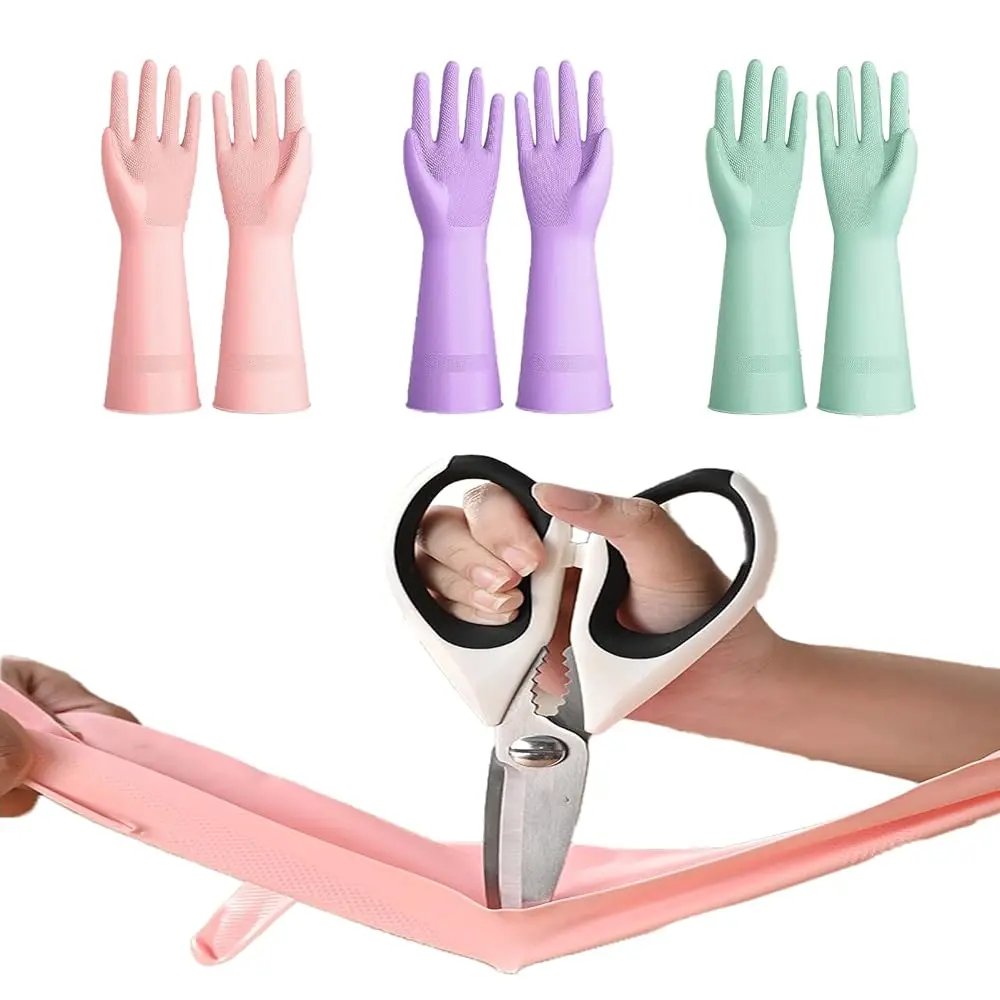 

Free Shipping Cleaning Gloves, Dishwashing Gloves, Nitrile Material, Durable and Slip-resistant