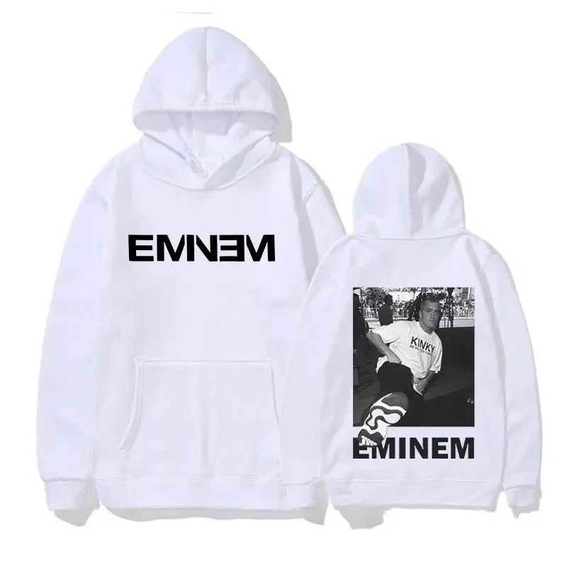 

Gothic Streetwear Rapper Eminem Pullover Hoodie Men's Cool Hip Hop Fashion Sweatshirt Unisex Casual Long Sleeve Hooded