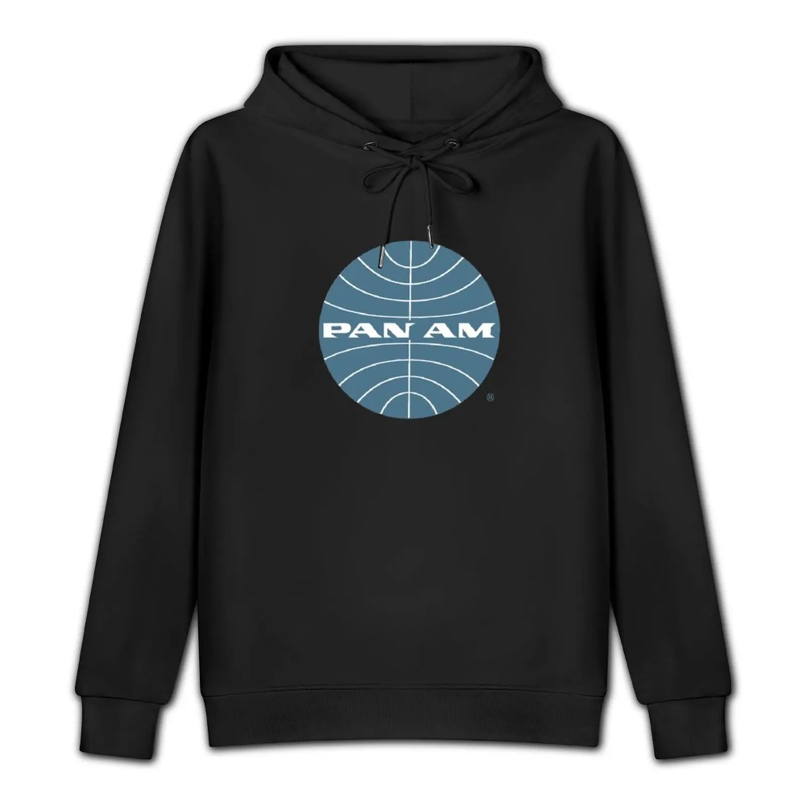 Pan Am Early 1950s Globe Thin Frame Inverted Pullover Hoodie autumn clothes autumn blouse hoodies for men high quality