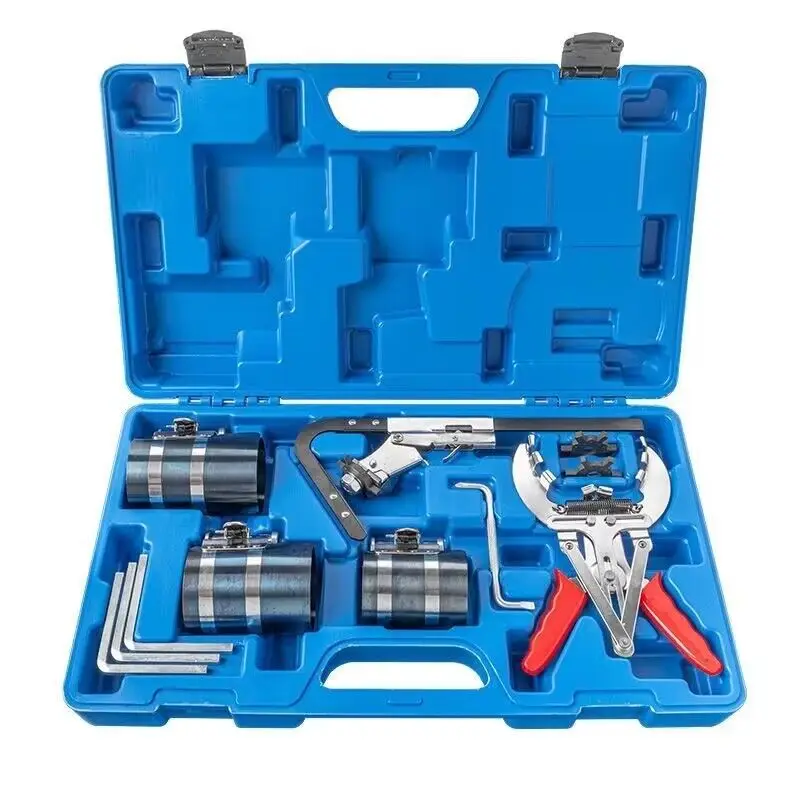 Ring Expander Compressor Tool Set New Piston Ring Service Tool Set Auto Engine Motor Cleaning Piston