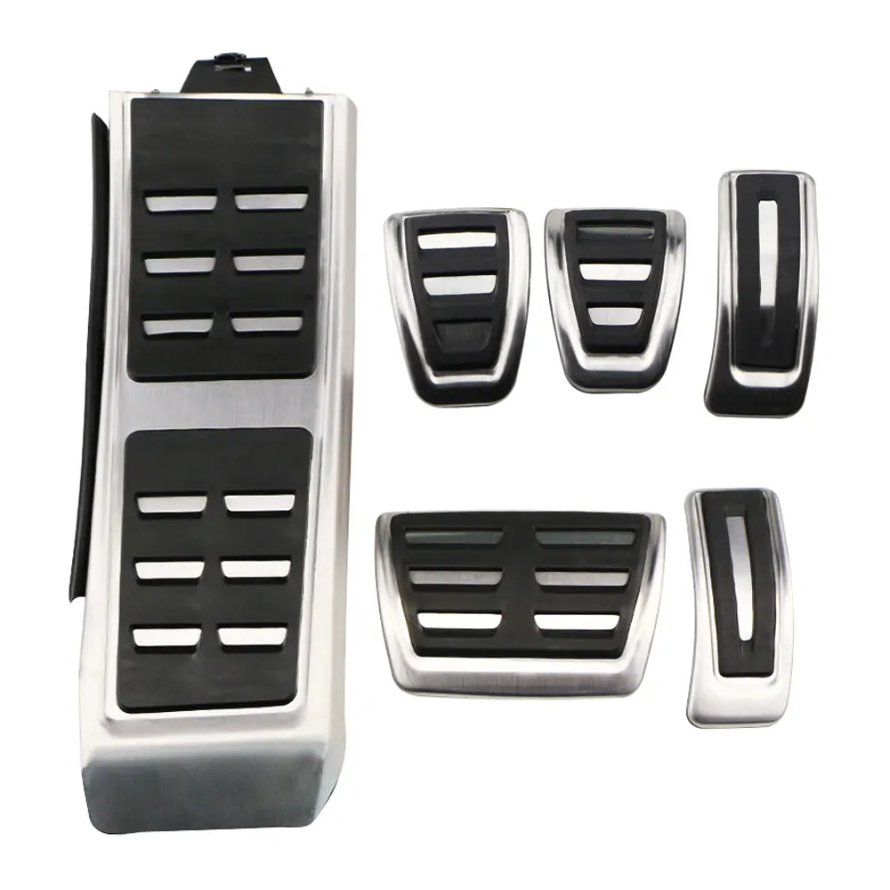 LHD Car Foot DSG Sport Pedals Gas Brake Rest Pedal Cover for Audi A4 B8 A6 A7 A8 S4 RS4 A5 S5 RS5 8T Q5 SQ5 8R Accessories