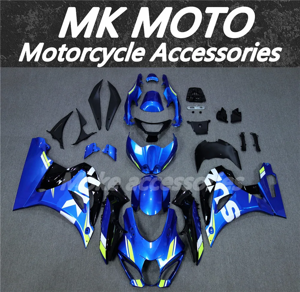 

Motorcycle Fairings Kit Fit For Gsxr1000 2017 2018 2019 2020 Bodywork Set High Quality Abs Injection New Blue Neon