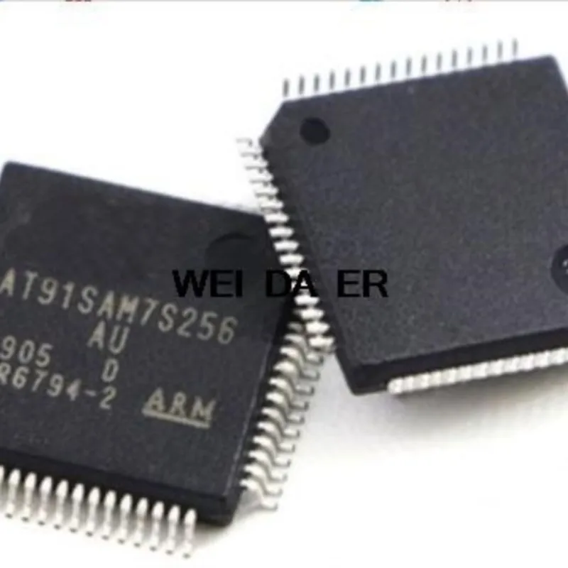100% NEWHigh quality products AT91SAM7S256-AU micro controller (MCU) 256kB Flash 64kB SRAM 55MHz