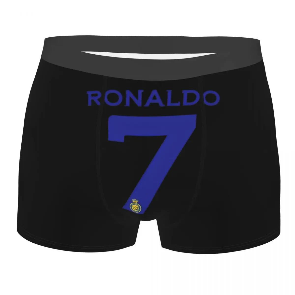 Funny Boxer CR7s Football Soccer Messied Shorts Panties Men Underwear Soft Underpants for Homme S-XXL