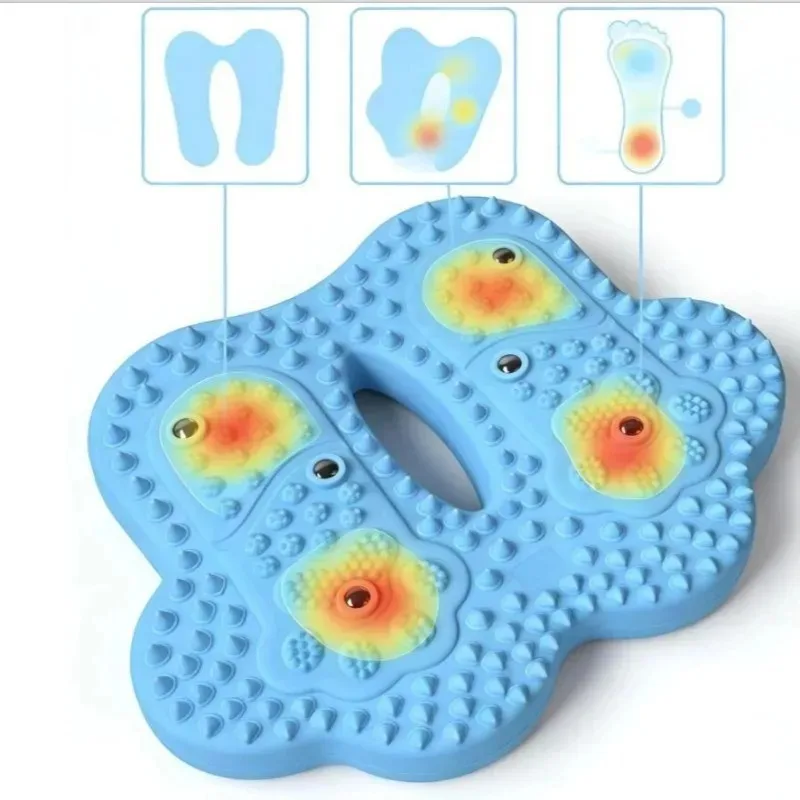 Stylish Acupressure Point Foot Massager with Heat Air Compression Multifunction Lightweight Portable for Home Office Travel Use