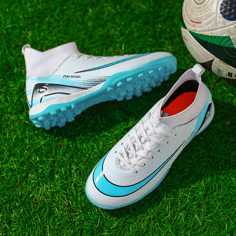 

2025 High Help Youth Broken Nail Football Shoes Training Shoes