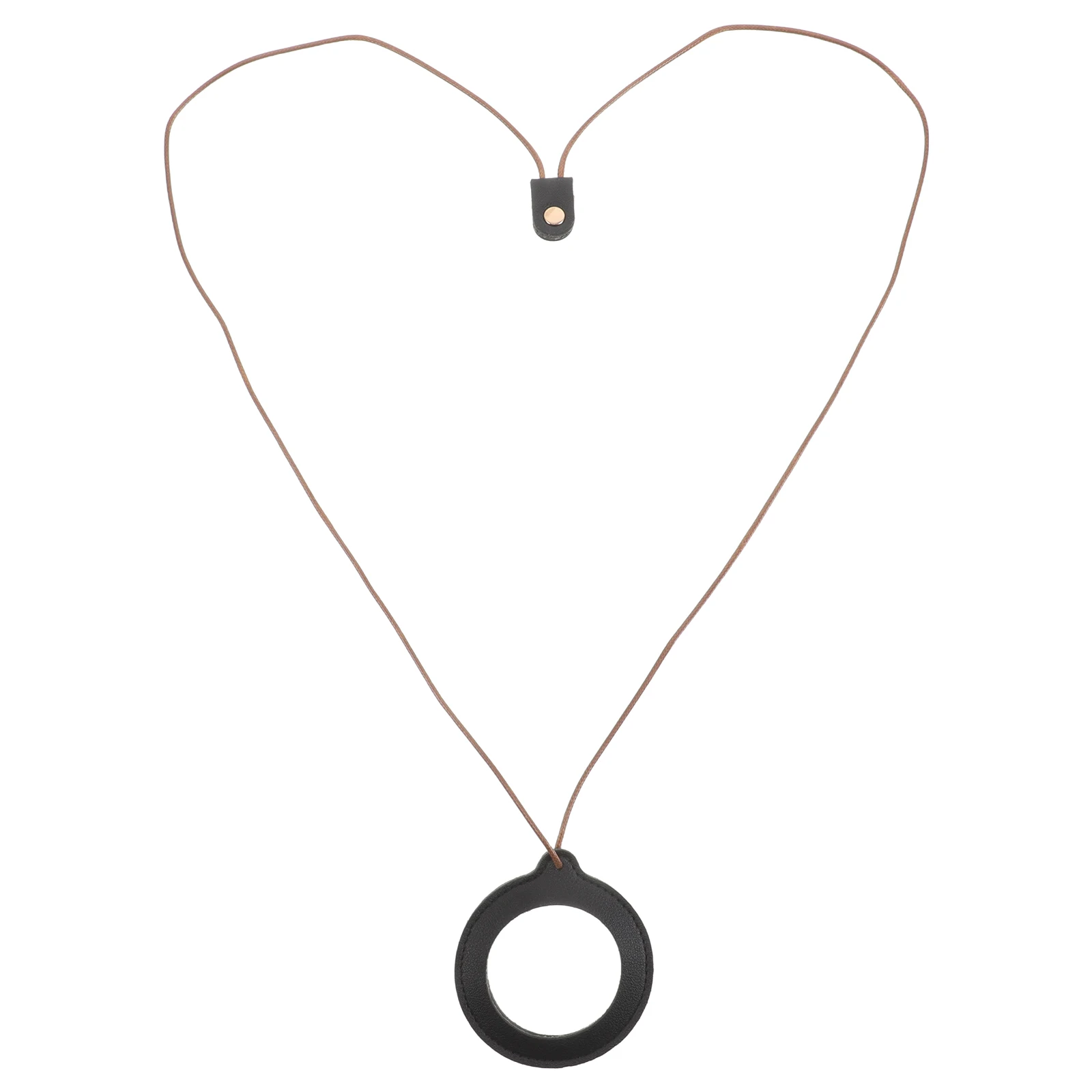

Vintage Necklace 5X Portable Reading Aid Seniors High Clarity Lens Lightweight Book Newspaper Map Magnifying Tool Crafts