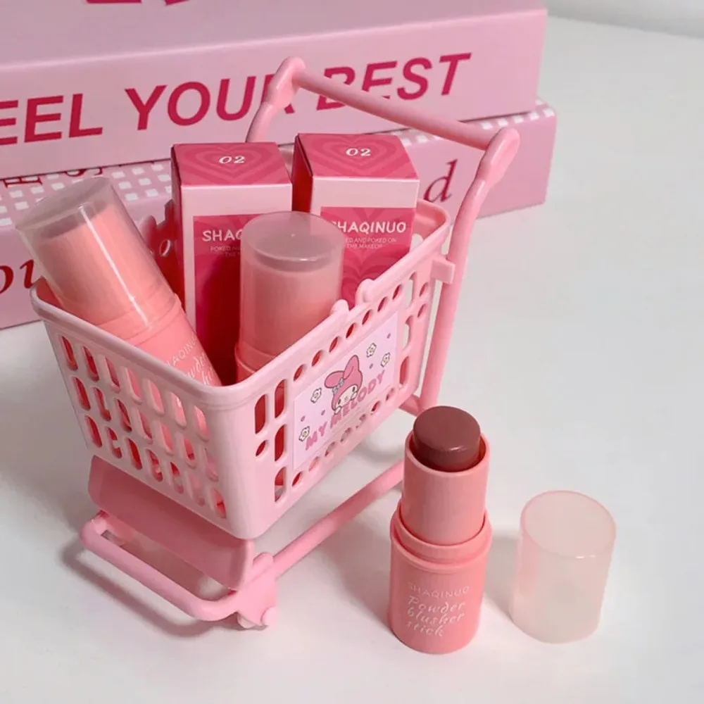 Contour Smoky Rose fard à joues bâton crème lisse mat Rose visage Rouge abricot maquillage cosmétique fille