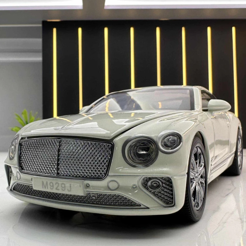 

Металлическая модель автомобиля Continental GT в масштабе 1:24, литая под давлением, со звуком и светом, коллекционная, подарок для детей