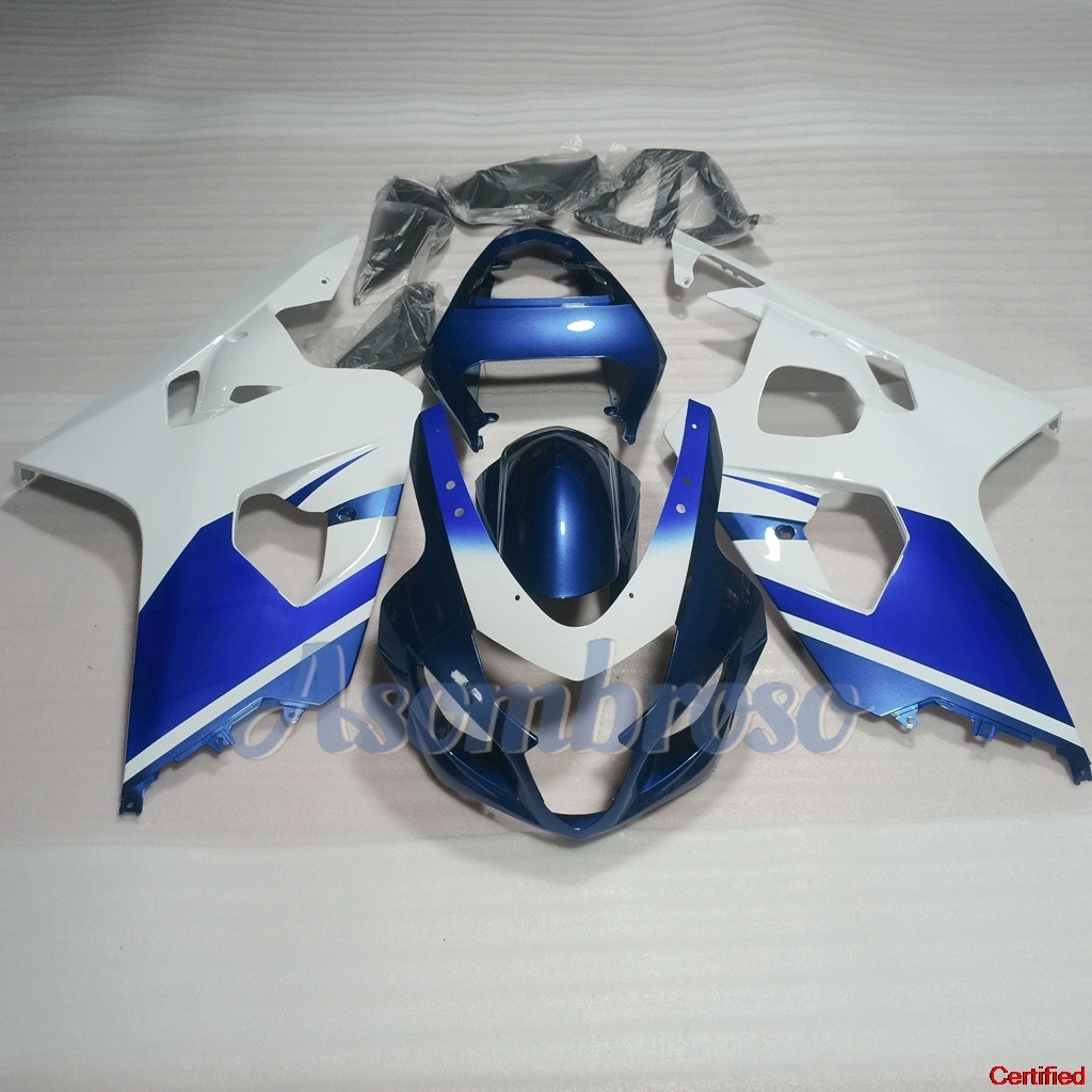 Carenados de Motocicleta de Plástico ABS para GSXR 600 GSXR 750 2004 2005 GSX-R 600 K4 GSX-R 750, Juego de Carrocería Pintada Personalizada