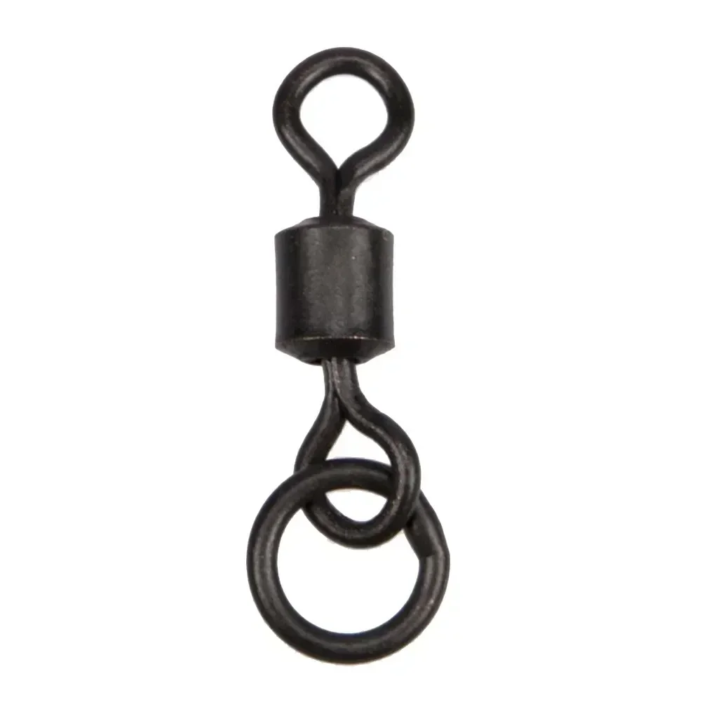 

Enjoy Hassle-Free Carp Fishing with High-Quality Swivel Size 8# - Available in 10/20/50/100pcs with Flexi Ring