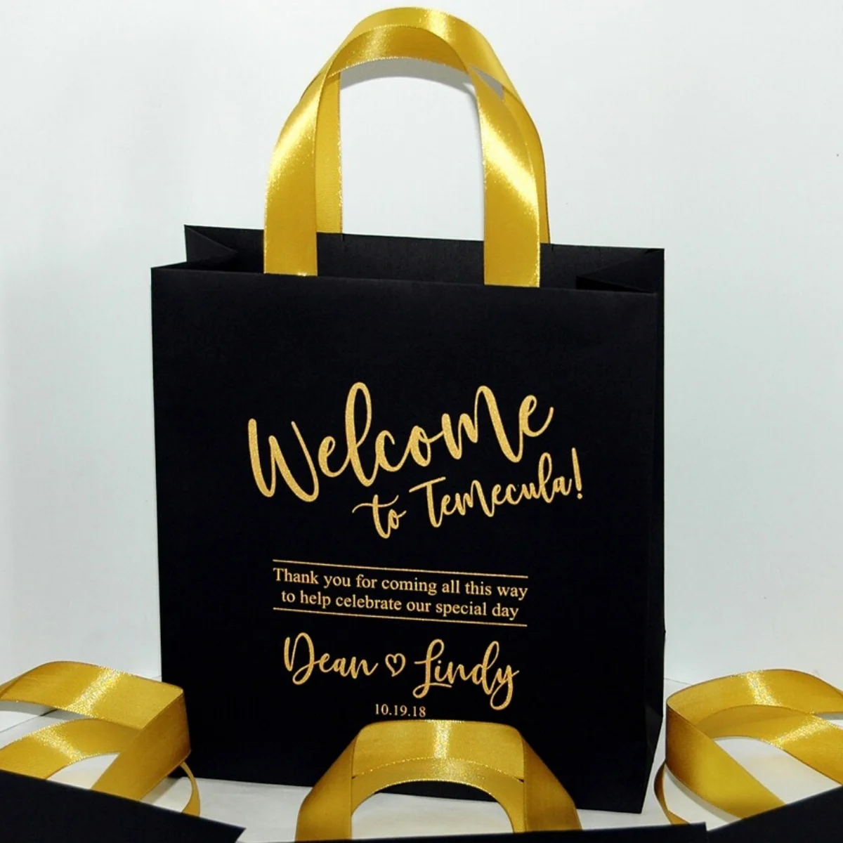 Black & Gold Weddin… - image