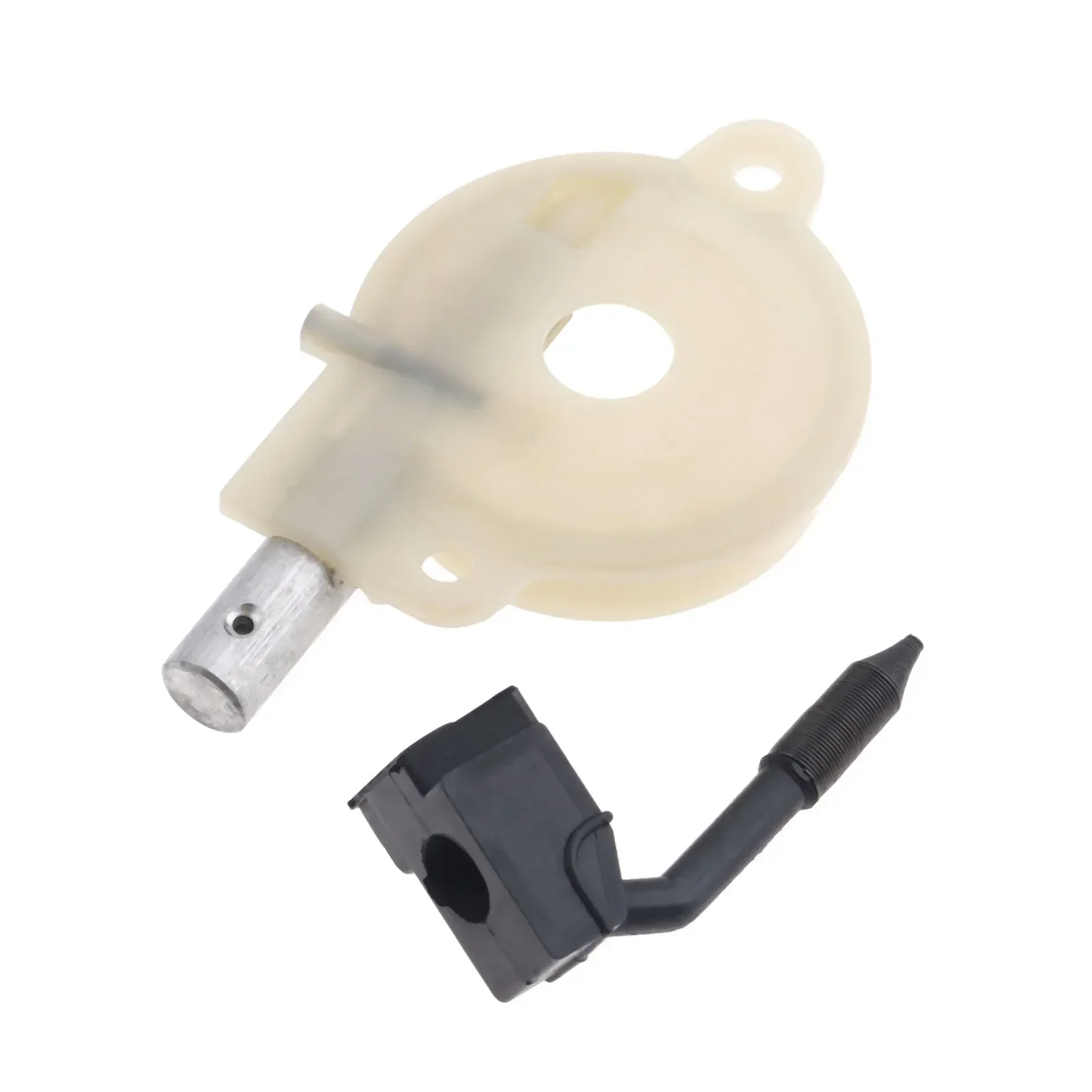 1 Juego de bomba de aceite para motosierra, engrasador para Husqvarna 36 41 136 137 141 142 Jonsered 2036 2040, pieza de repuesto para herramientas de jardín # 530014410 545036801