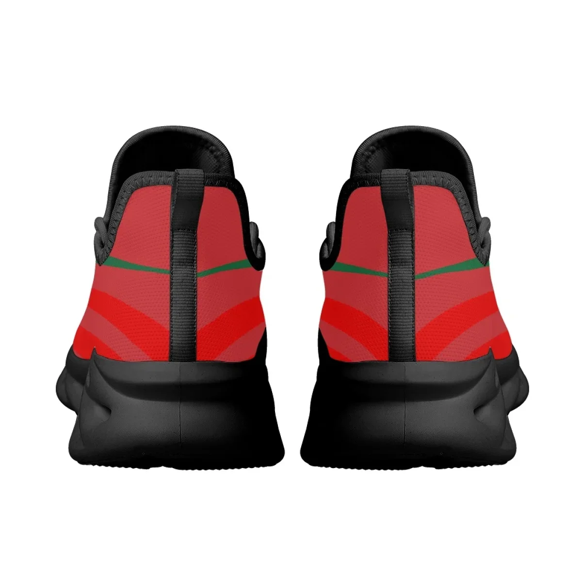 2024 Fashion Morocco Flag Running Shoes Spring Summer Durable Basketball Footwear Shock Absorption Driving Sport Sneakers
