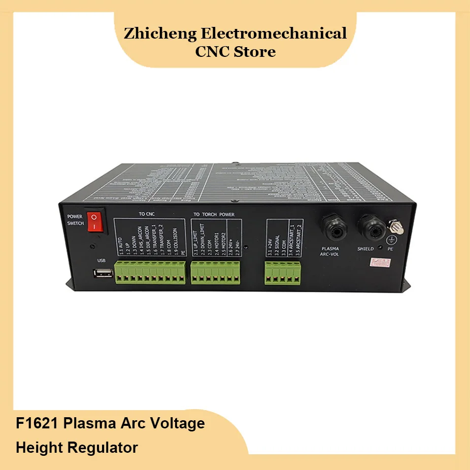 F1621 THC automatic Arc cap voltage plasma torch height controller Plasma cutting machine cutter LED display