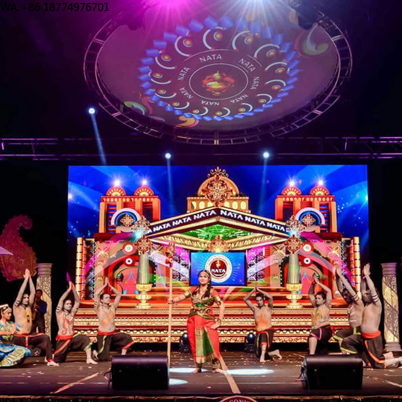 

Indoor/Outdoor P2.976 P3.91 Rental LED Video Screen Seamless Splicing Stage Background Panel for Concerts for Stage Wall Display