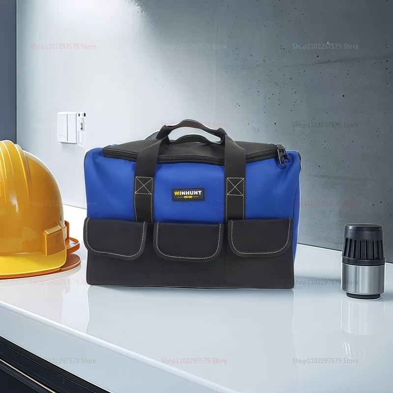 Borsa per attrezzi impermeabile da 20 pollici Borsa per attrezzi multitasche per elettricisti di grande capacità Borsa per attrezzi multitasche