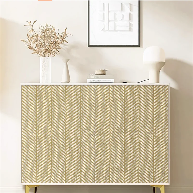 

Vine sticker cabinet door clothes cabinet self-adhesive wallpaper kitchen glass renovation color change dormitory furniture об