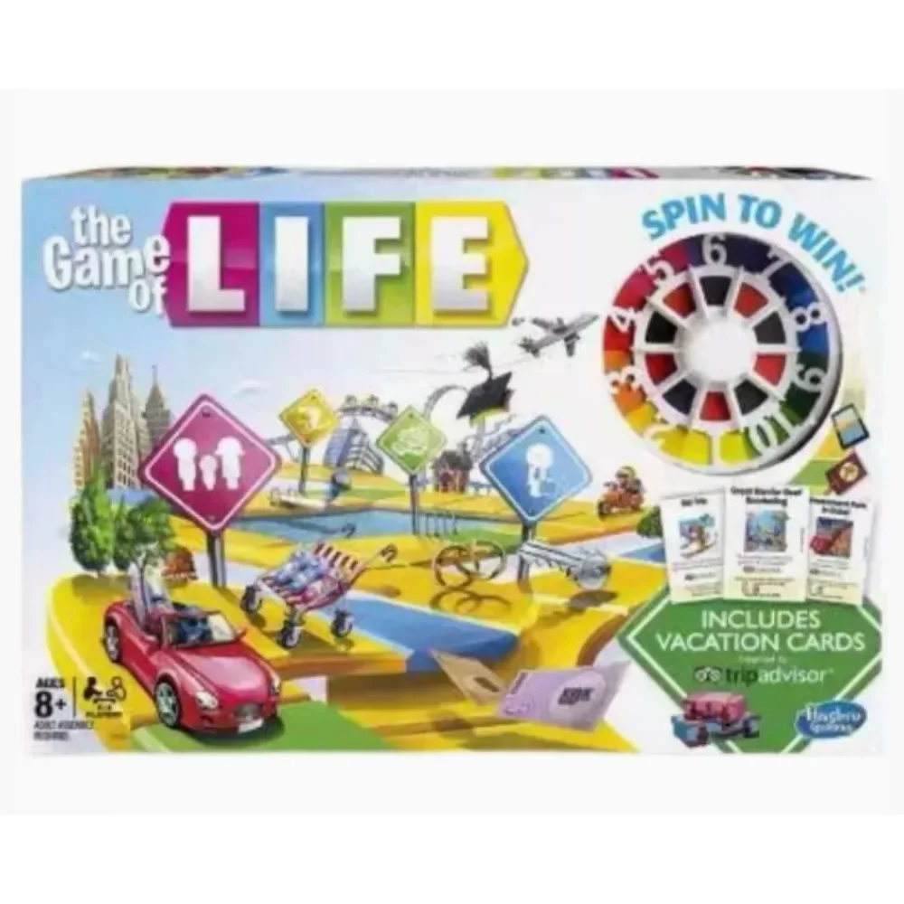 The Game of Life Game, an English card game, is a board game for the journey of life