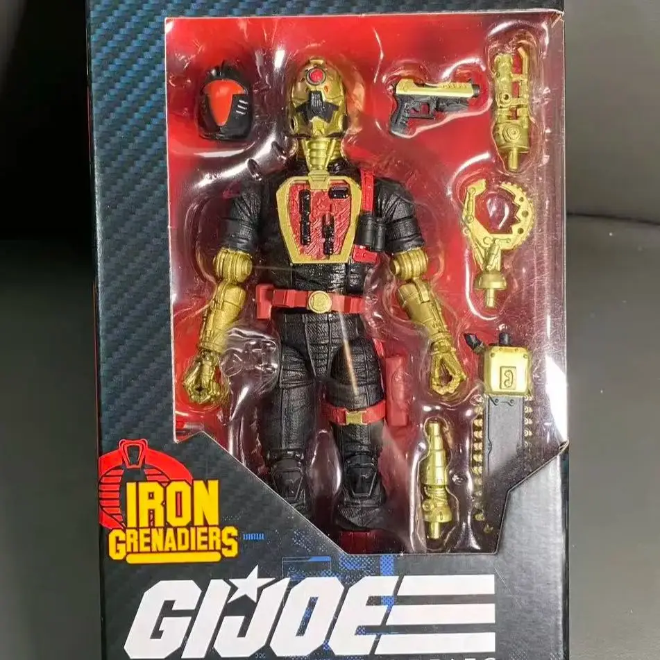 

In Stock Original G.I. Joe GI Joe Classified Series IRON GRENADIERS COBRA-IRON GRENADIER B.A.T. 6 Inch Action Figure