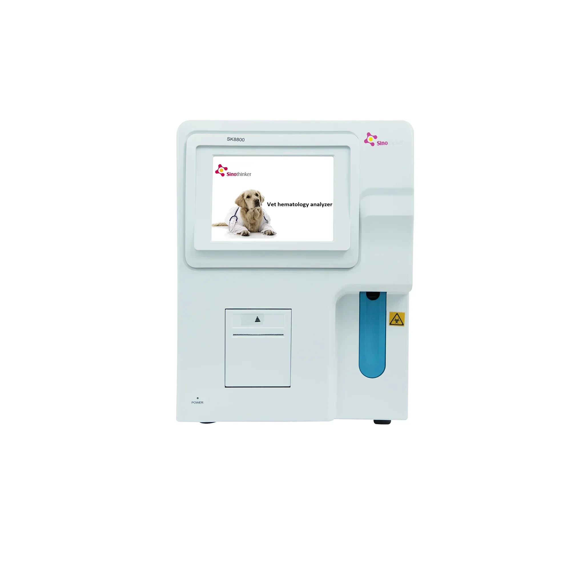 

Sinothinker Differential Blood Cell Counter Laboratory Veterinary Hematology Analyzer Full Auto CBC Machine