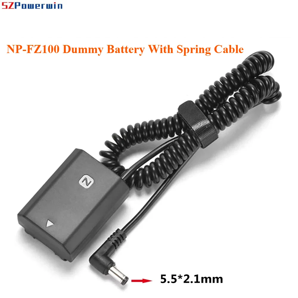 

Camera Full Decoding Dummy Battery DC FZ100 Dummy Battery for Sony A6600 A7III A7RIII A7SIII A7RM4 A7RIV ILCE-9 A9 II A7C Camera