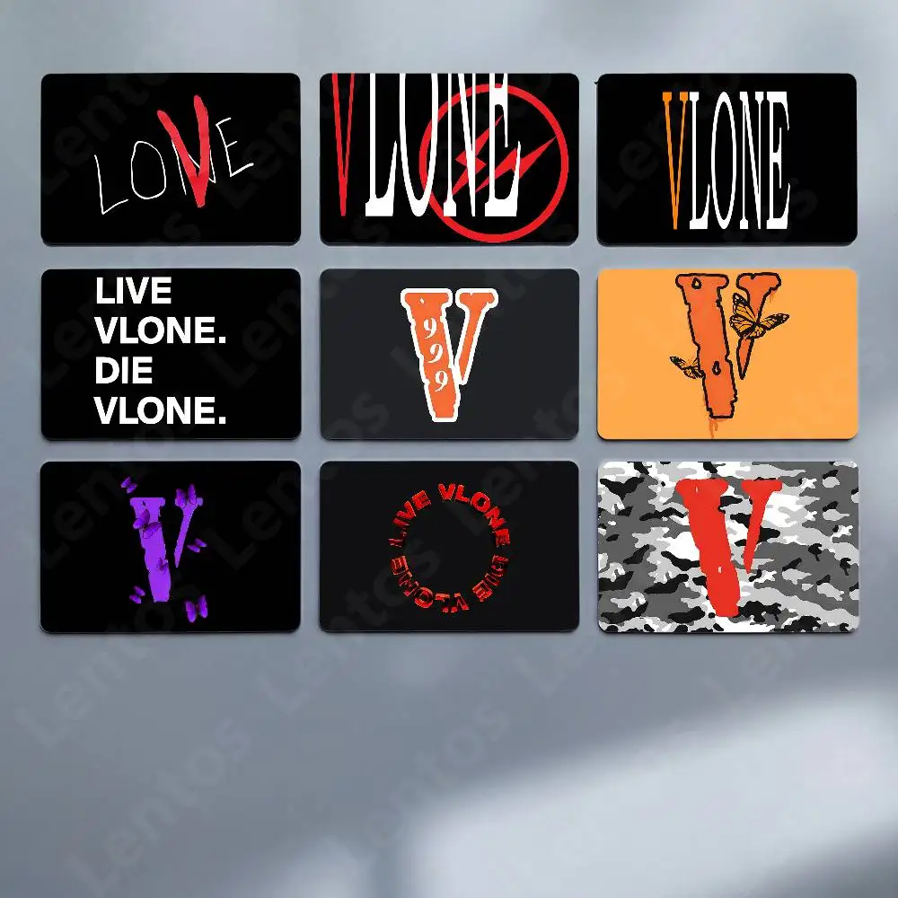 Protector de Tarjeta Bancaria con Diseño de Anime Holográfico Láser VLONE, Tendencia de Moda