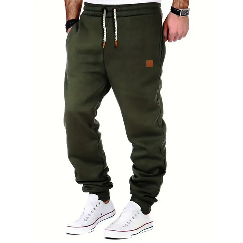 Y2K Lente Mannen Effen Kleur Cargo Broek Heren Hoge Kwaliteit Casual Joggers Zwarte Sportbroek Baggy Joggingbroek Pantalones Hombre