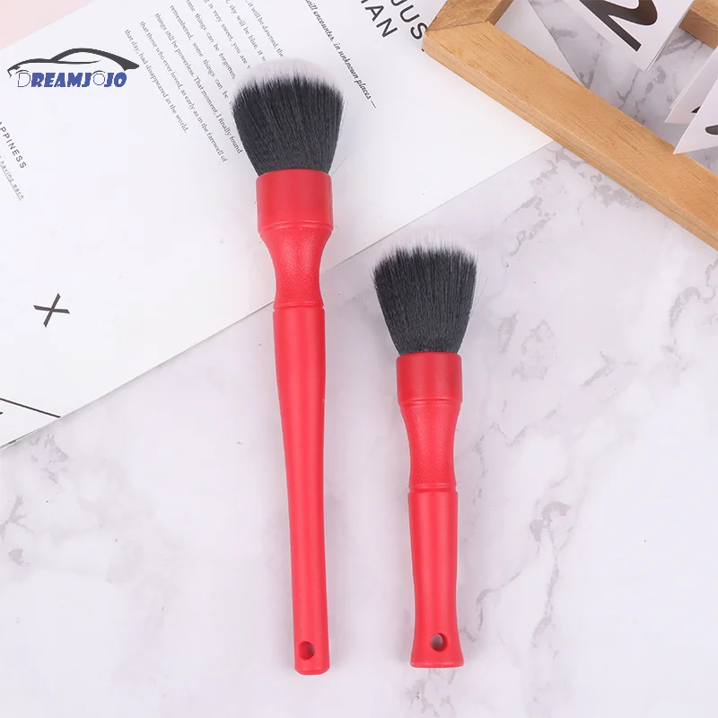 1Pc Ultra-Soft Detailing Brush Soft Auto Interior Detail Brush With Synthetic Bristle Car Dash Duster Brush Cleaning Brush