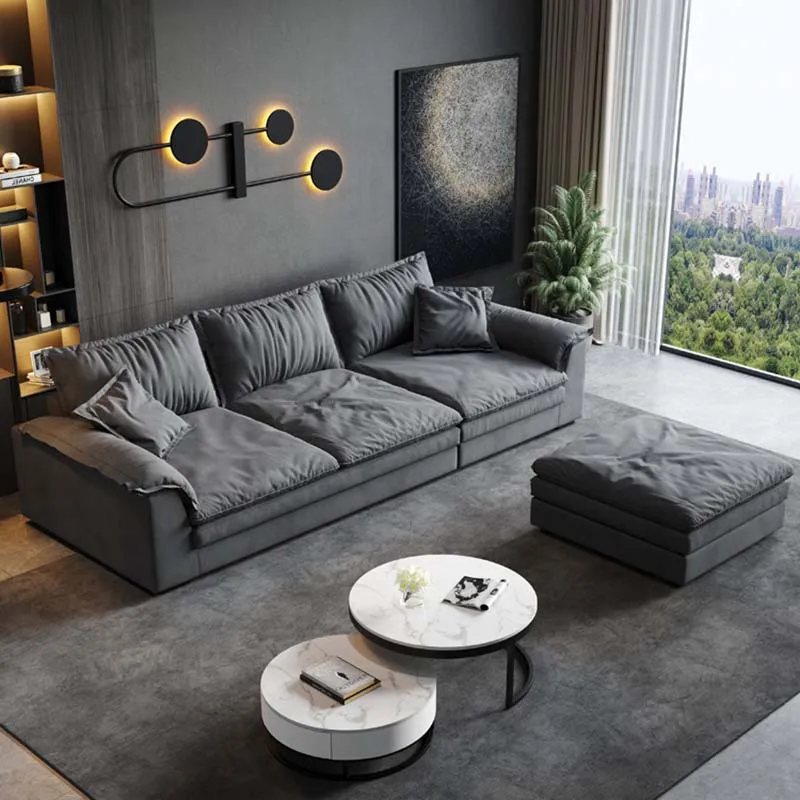 Sectional Fabric Sofas Living Room Lounge Nordic Corner Sofa Modern Elegant Sofa Sala De Estar De Luxo Luxury Furniture