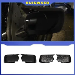 2pcs New M Look Mirror Covers for BMW X5 E53 1999-2006 Glossy Black Rearview Side Mirror cover Caps