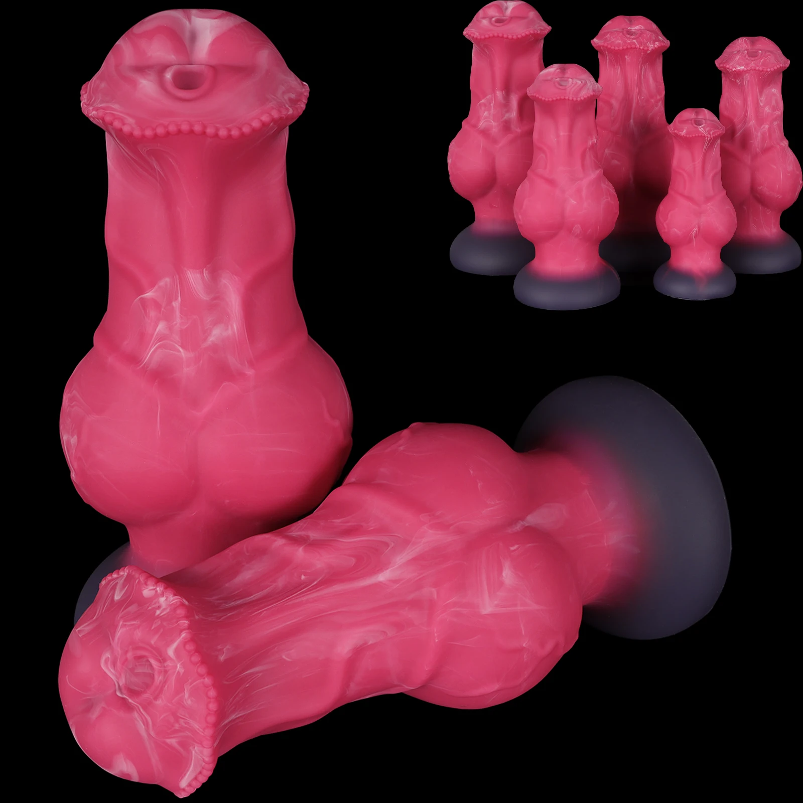 Animal Short Horse Dildo XXL Huge Silicone Anal Dildo Butt Plug Dilator Training Vaginal Big Sex Toys For Women Men Masturbator