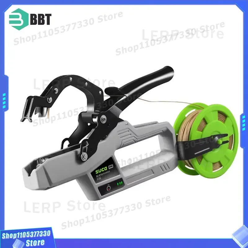 Automatic Electric Branch Tying Machine for Grape Kiwi Tomato Vine Binding Tool Garden Plant Support Device Quick Tapener