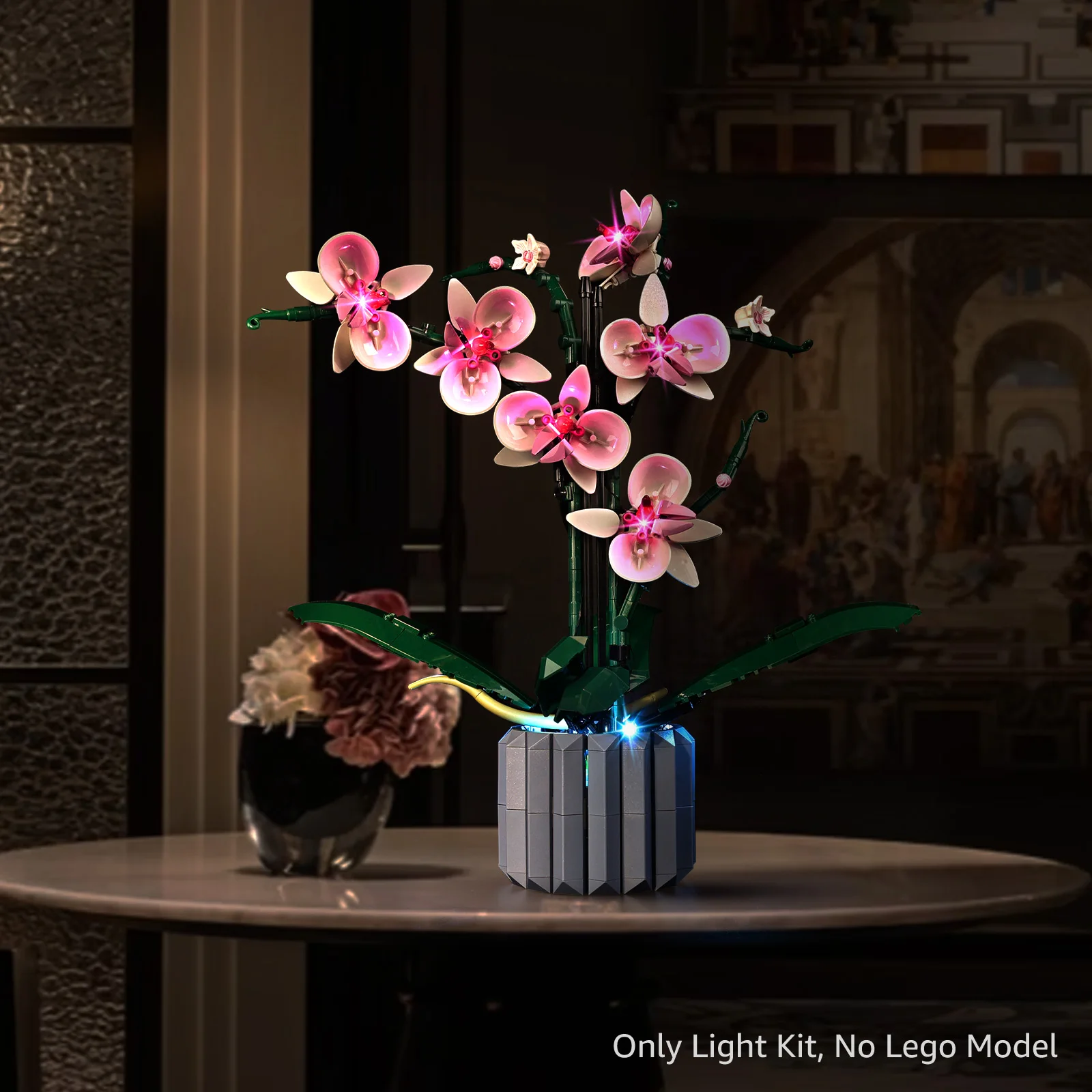 

Комплект светодиодных фонарей Kyglaring подходит для строительных блоков Lego Orchid 10311, декоративная лампа, не включает здание Lego