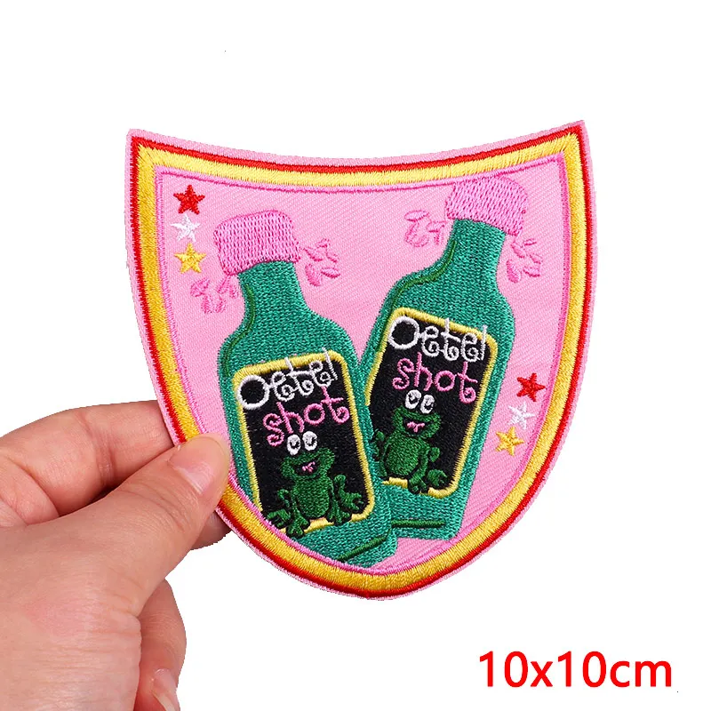 Niederlande Oeteldonk Emblem bestickte Patches für Kleidung Karneval Emblem Eisen auf Patches auf Kleidung Zubehör Applikation DIY – Detail 31