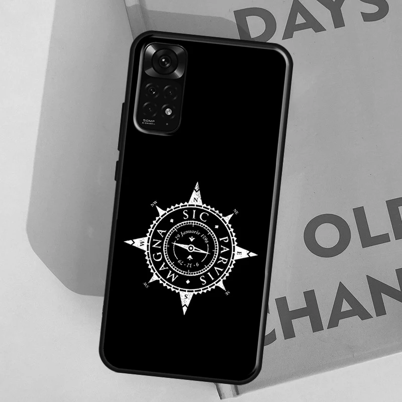 Sic Parvis Magna Uncharted Case For Xiaomi Redmi Note 12 Pro Note 8 9 10 11 Pro 9S 10S 11S 12S Redmi 9C 10A 10C 12C