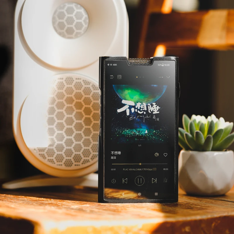 SHANLING M8T Tube Portable HIFI Music Player Android High-Resolution MP3 Bluetooth Walkman 2* 4191EQ 2* 4499EXDAC chips