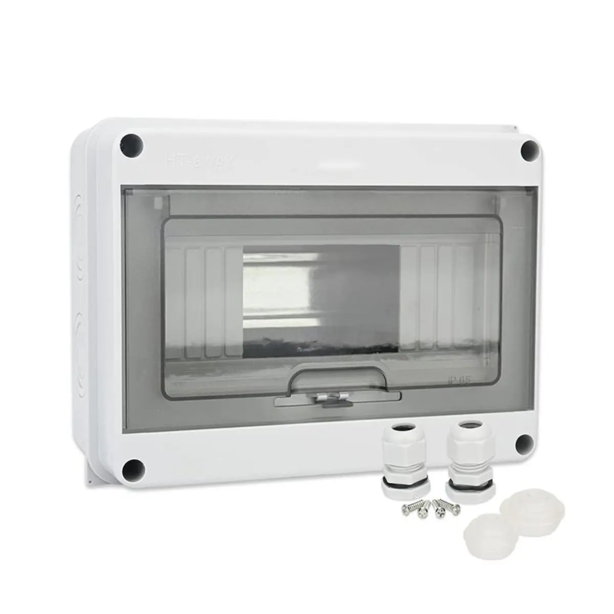 Y17A 8 Way Circuit Breaker MCB Distribution Protection Box with DIN Rail, IP65 Waterproof,for Indoor and Outdoor