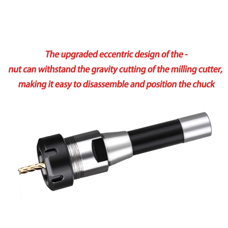 R8-ER32 7/16 Milling Machine Tool Holder Milling Chuck Collet taper shank Machining Machine R8 Collet Metric Inch CNC