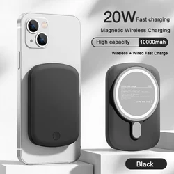 Mini Magnetic Wireless Power Bank 10000mAh Portable Powerbank Type C Fast Charger for iPhone 15 14 13 12 Pro Xiaomi 14 Magsafe
