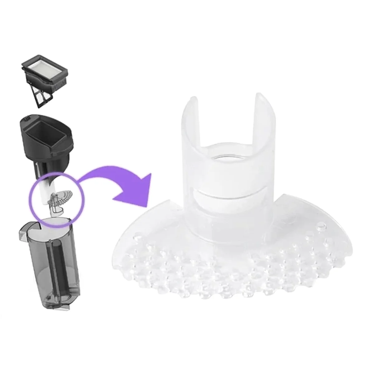 ABBR ウェットドライ掃除機汚れ水タンク蓋交換部品 Tineco Floor ONE S3 汚れ水タンク蓋 IFloor 3 Breeze 用