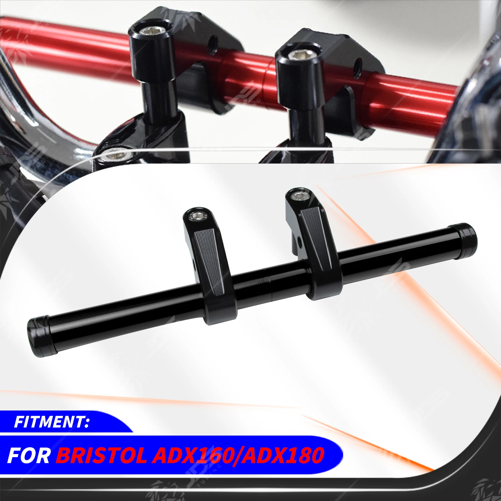 For BRISTOL ADX160/ADX180 Handlebar Grab Crossbar Child Safety Handrail Phone Navigation Holder Bracket Accessories Parts