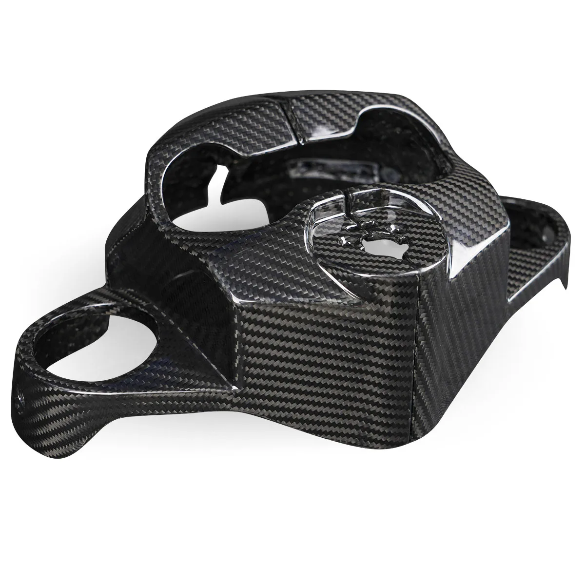 3K Twill Glossy Carbon Fiber Front Fairing Perfect Match for 2023+ for Road Glide 121 Cubic Inch Engine Motorcycle