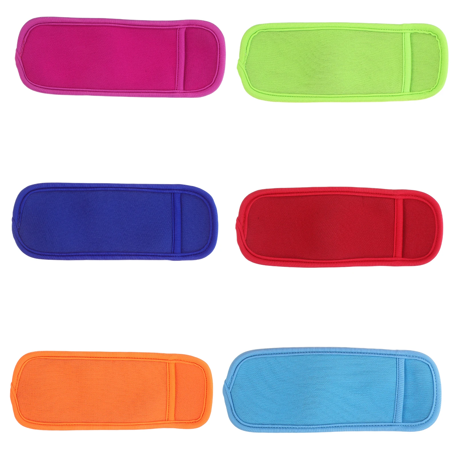 

6 Pcs Popsicle Insulation Cover Ice Stick Protective Sleeves Freezer Pole Halloween Holders for Kids Neoprene