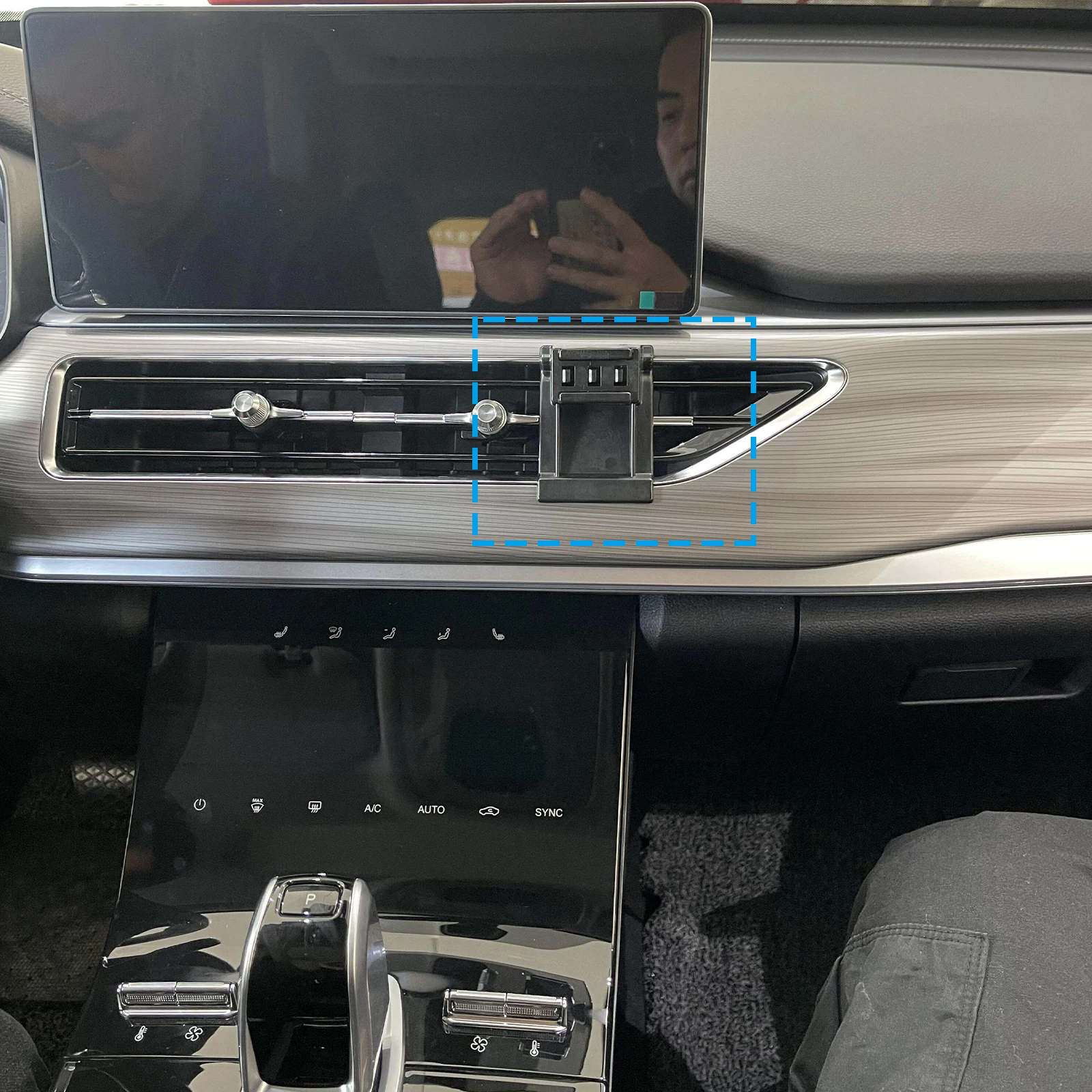 حامل هاتف السيارة المحمول لشيري EBRO S800 Tiggo 8 PRO MAX PHEV 2025 2026 2027 اكسسوارات GPS قوس الملاحة حامل السيارات #2